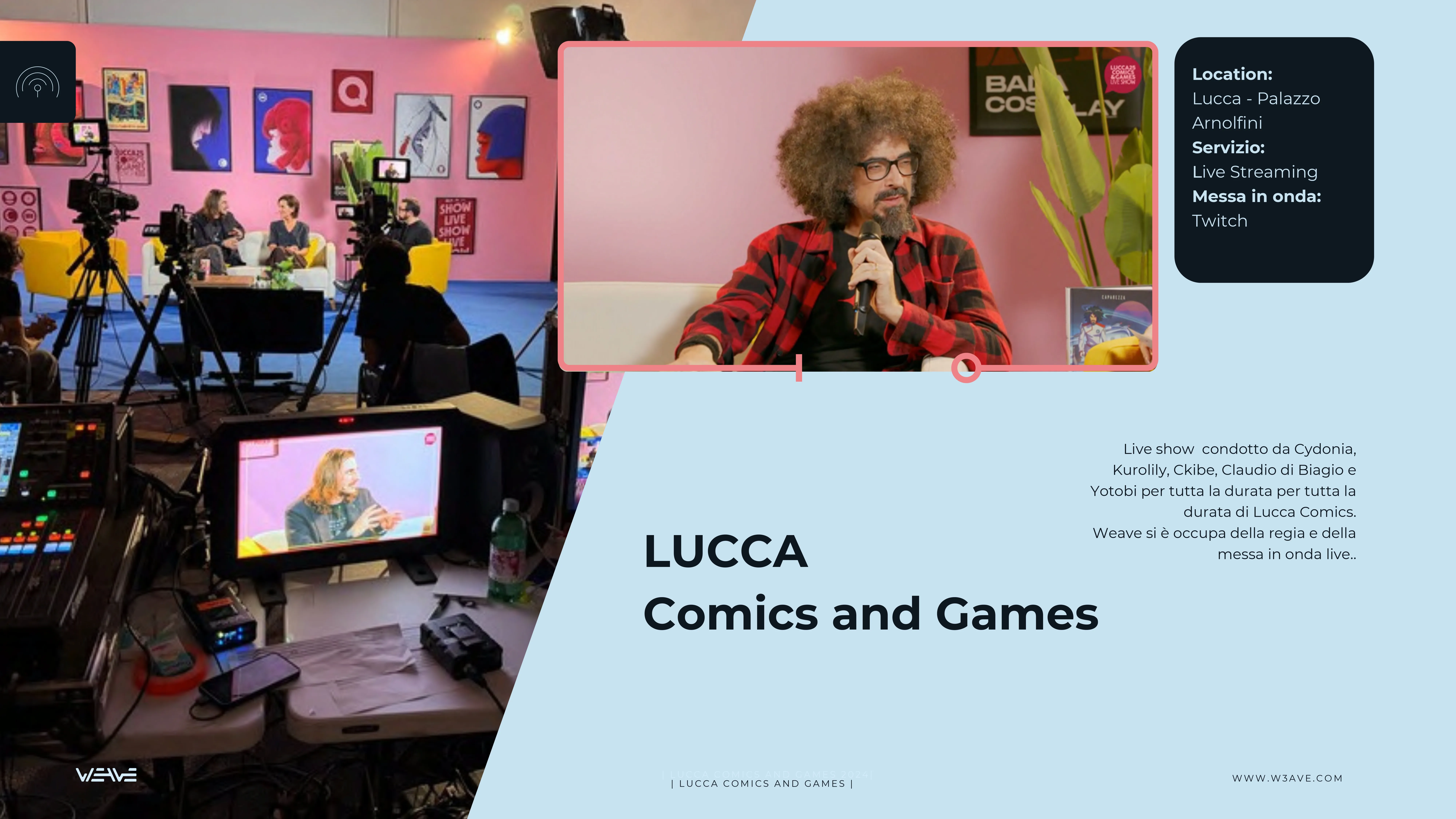 Lucca Comics — Ospiti & Show
